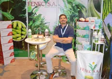 Juan Alvaro Trujillo from organic fertilizers and compost company Fenec.